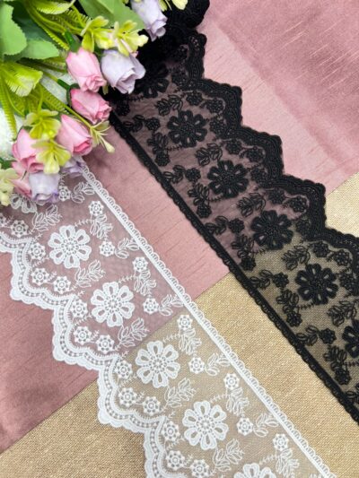 Net Flower 3.6'' Lace
