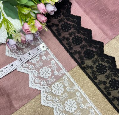 Net Flower 3.6'' Lace - Image 2