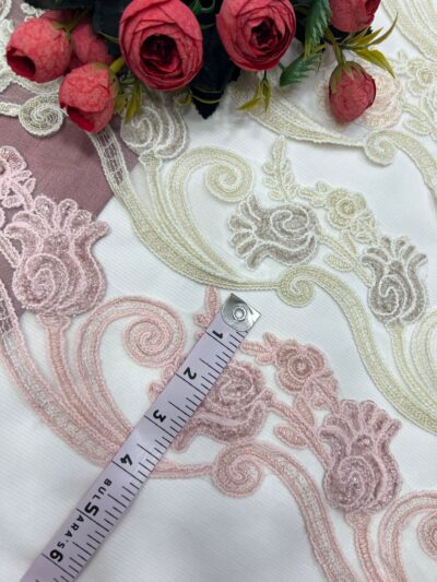 Turkish Velvet Rosebud 4'' Lace - Image 2