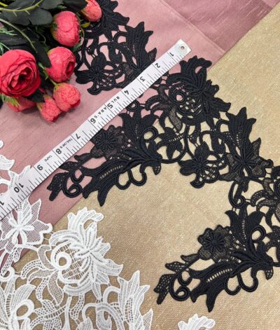 Guipure Flower Crown 9.5'' Lace - Image 2