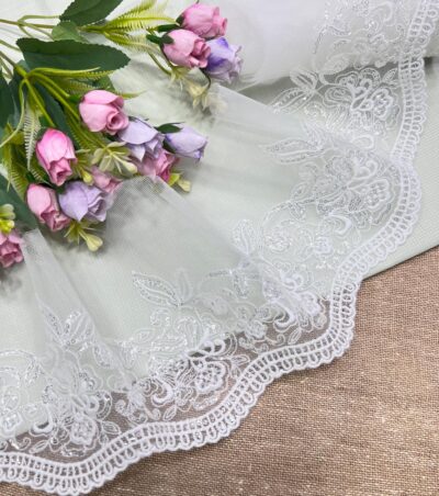 Net Lace with Sequins 5.5''