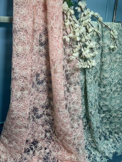 Flower Cord Fabric