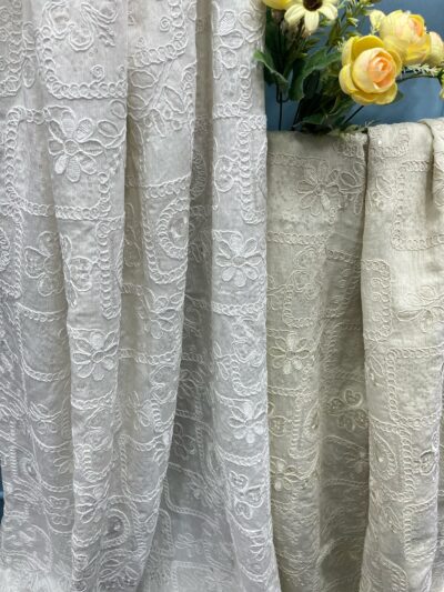 Cord With Sequins Fabric
