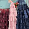 Velvet Frill Fabric